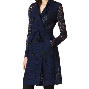 Burberry lace trench coat